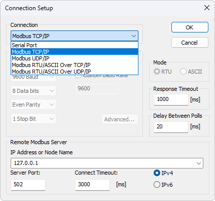 modbus poll模拟工具